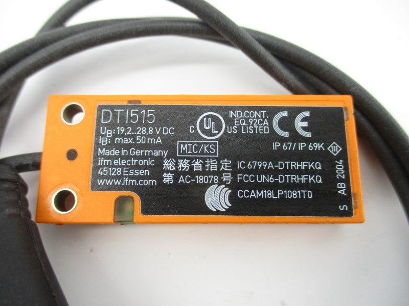 IFM EFECTOR DT1515 19.2-28.8VDC NSNP
