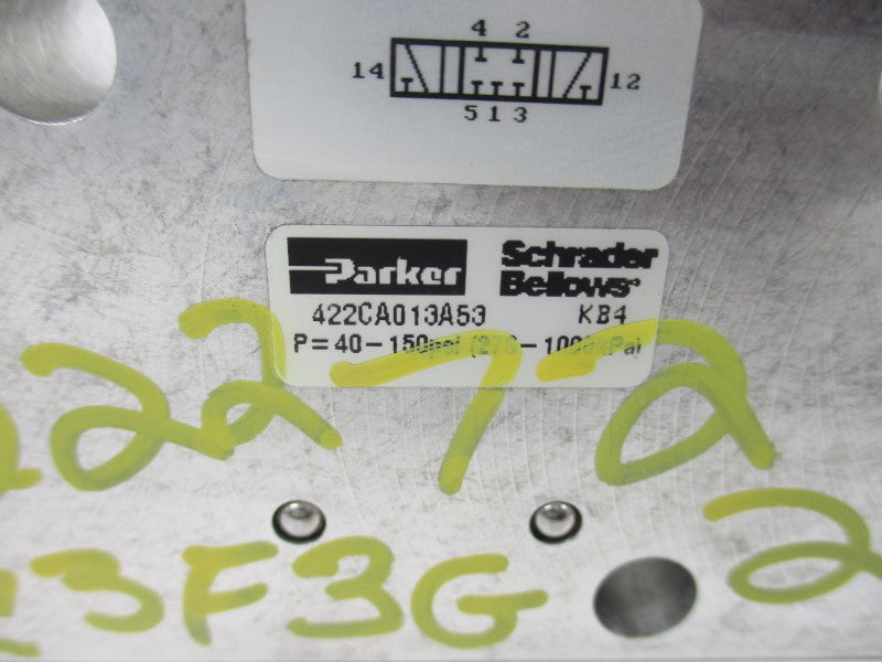 PARKER 422CA013A53 110/120V 150PSI NSNP