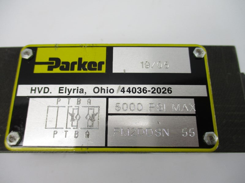 PARKER FM2DDSN55 5000PSI NSNP