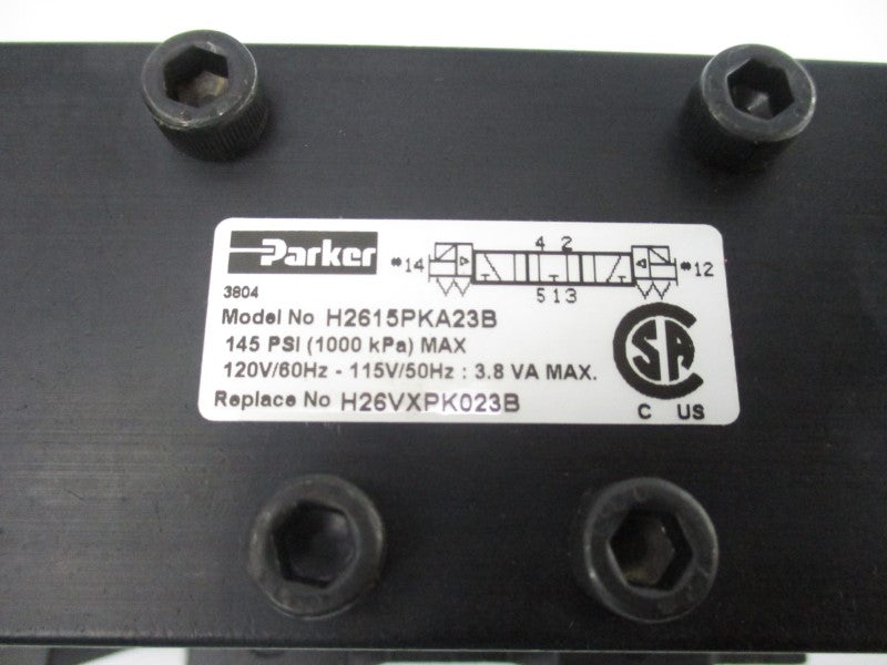 PARKER H2615PKA23B 115/120V 145PSI NSNP