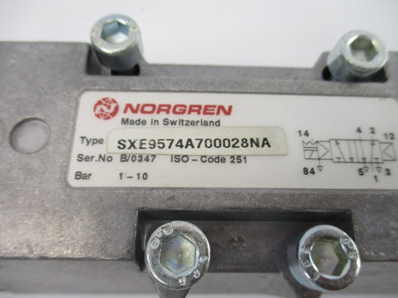 NORGREN SXE9574A700028NA 110/120V NSNP