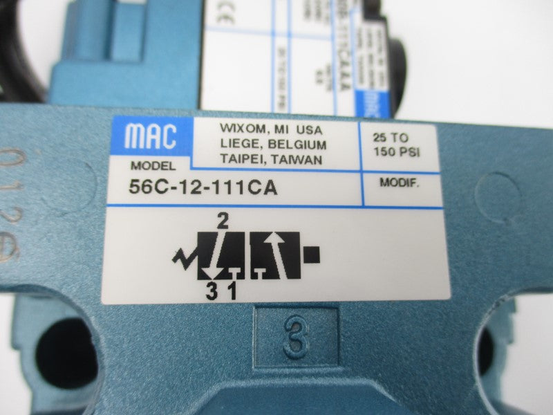 MAC 56C-12-111CA 110/120V 25-150PSI NSNP