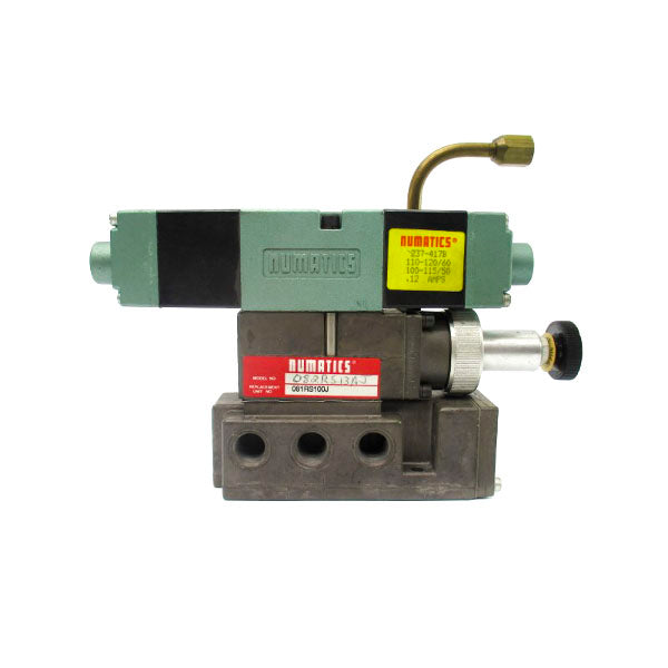NUMATICS 081SS500K W/ 081RS100J 110-120V .12A 150PSI NSNP