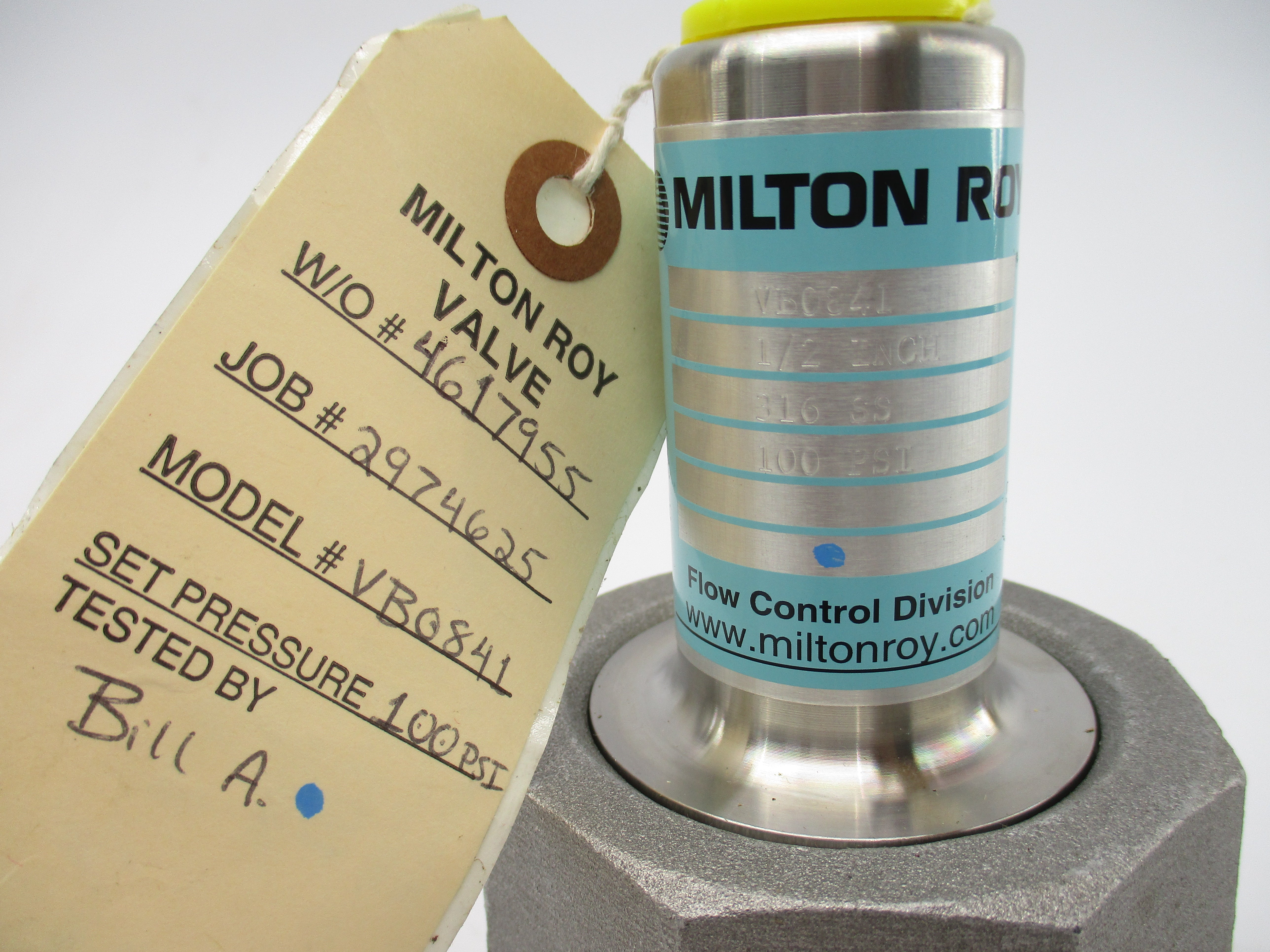 MILTON ROY VB0841 100PSI NSNP