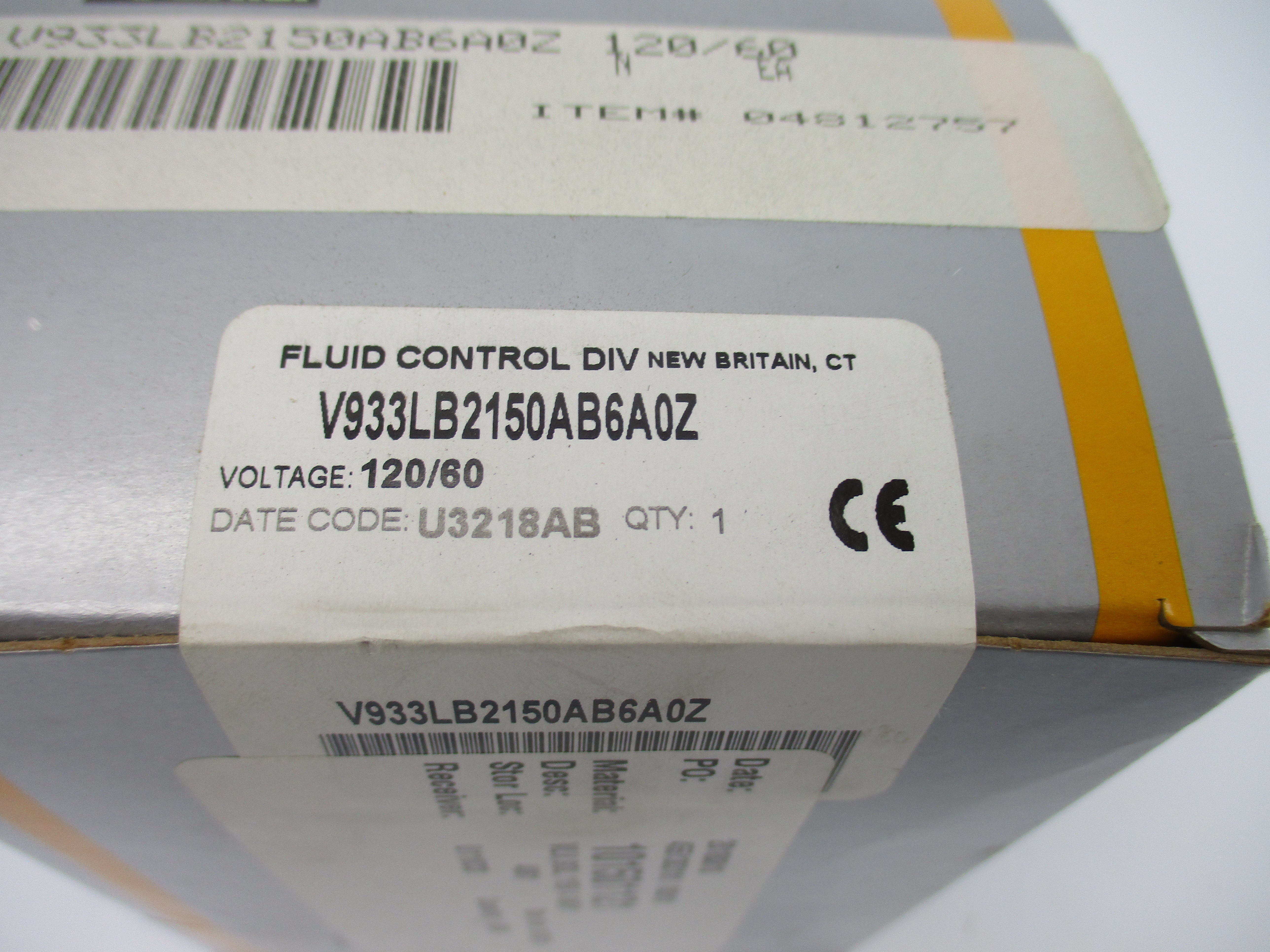 PARKER V933LB2150AB6A0Z 120V NSFS