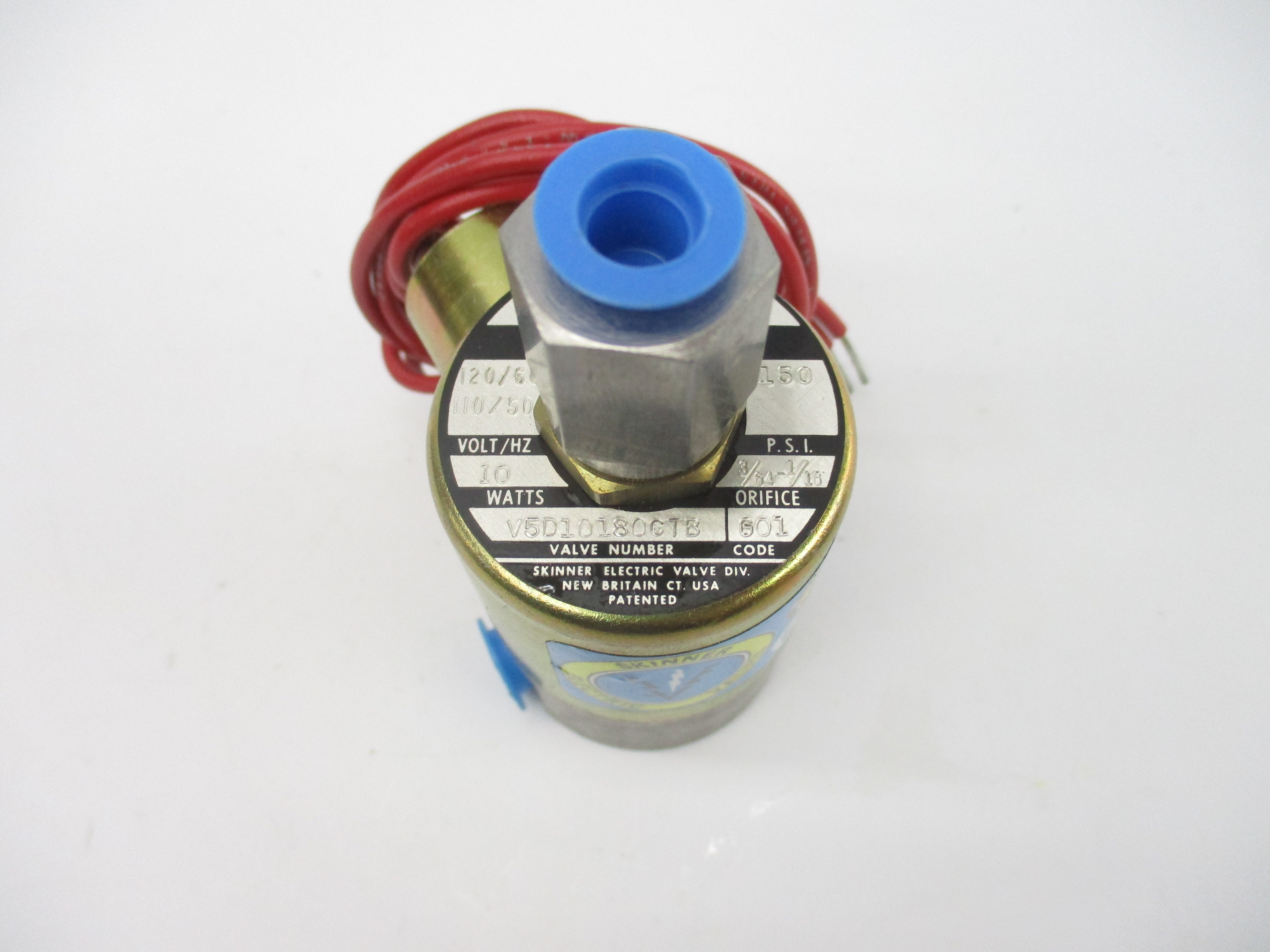 SKINNER ELECTRIC V5D10180CTB 110/120V 150PSI NSNP
