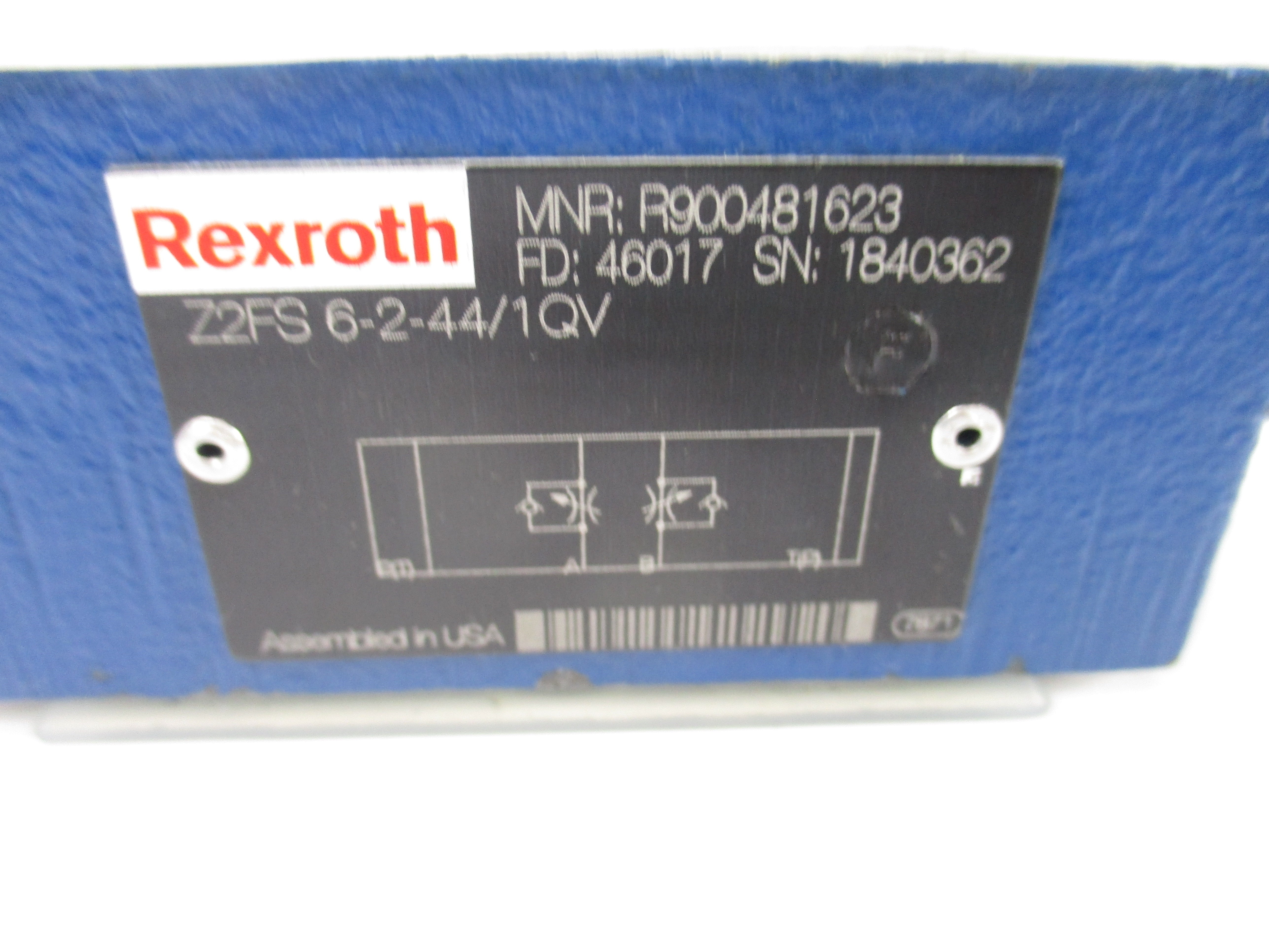 REXROTH Z2FS6-2-44/1QV R900481623 NSNP