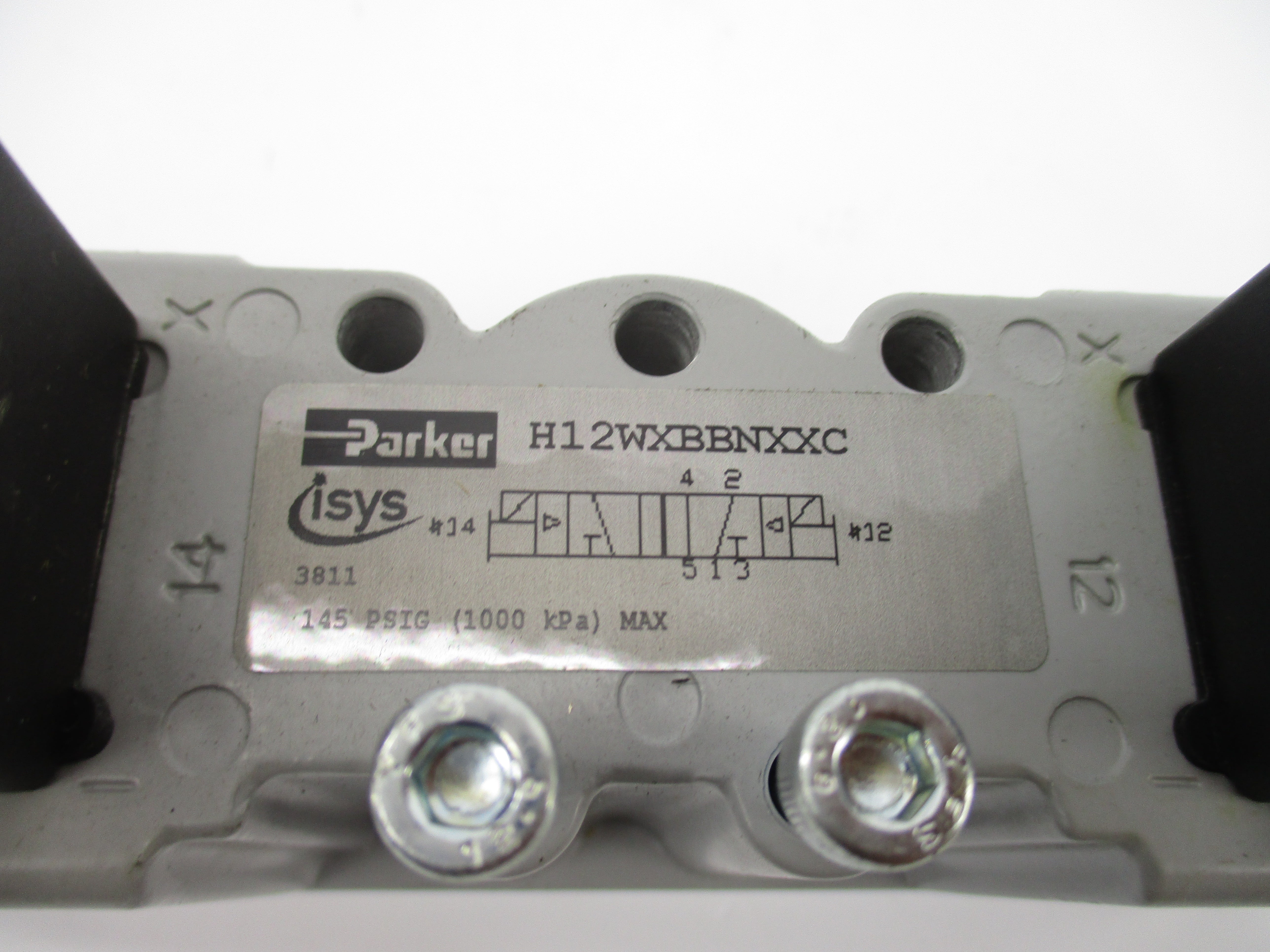 PARKER H12WXBBNXXC 145PSI NSNP