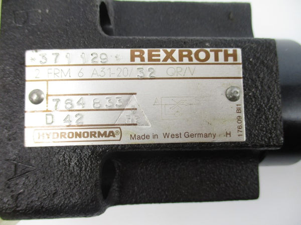 REXROTH 2FRM6A31-20/32QR/V 764833 NSNP