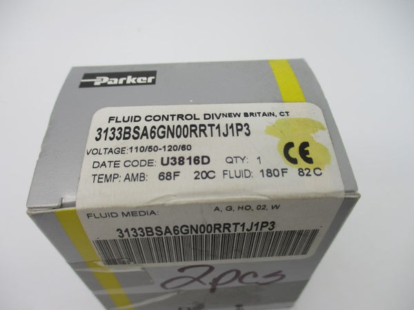 PARKER 3133BSA6GN00RRT1J1P3 110-120V NSFS