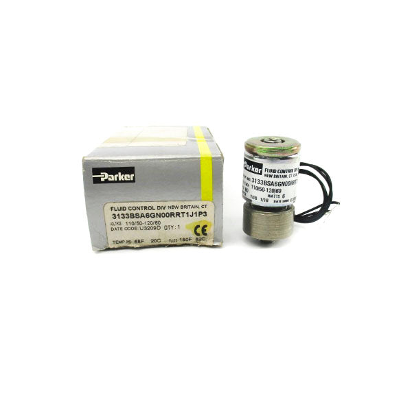 PARKER 3133BSA6GN00RRT1J1P3 110-120V 80PSI 1/16" NSMP