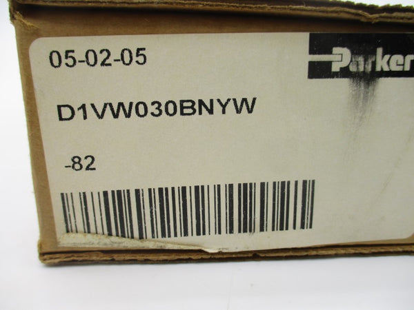 PARKER D1VW030BNYW-82 110-120V .49-0.58A 5000PSI NSMP