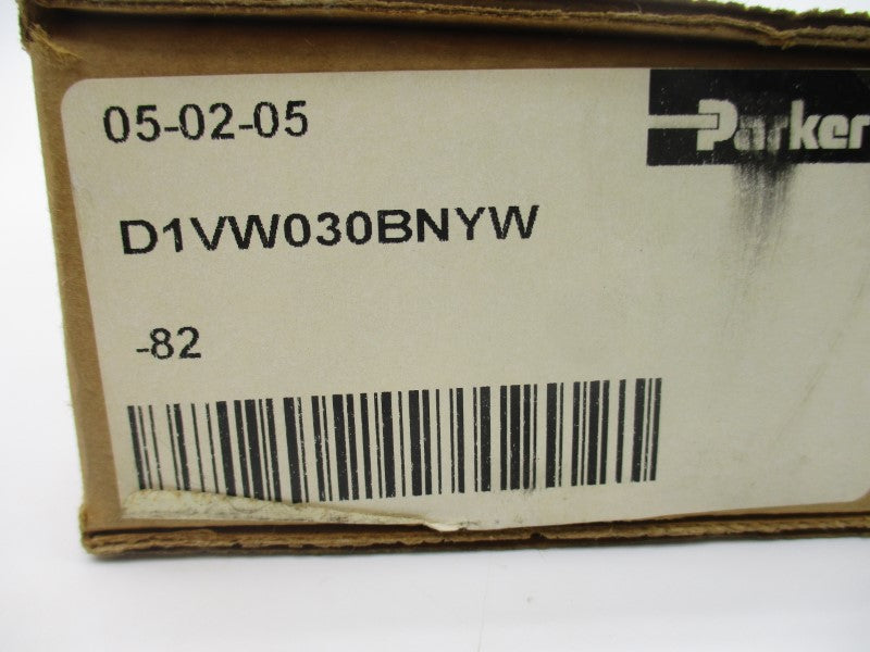 PARKER D1VW030BNYW-82 110-120V .49-0.58A 5000PSI NSMP