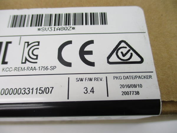 ALLEN BRADLEY 1756-HSC SER. B F/W 3.4 DATE: 2016 NSFS