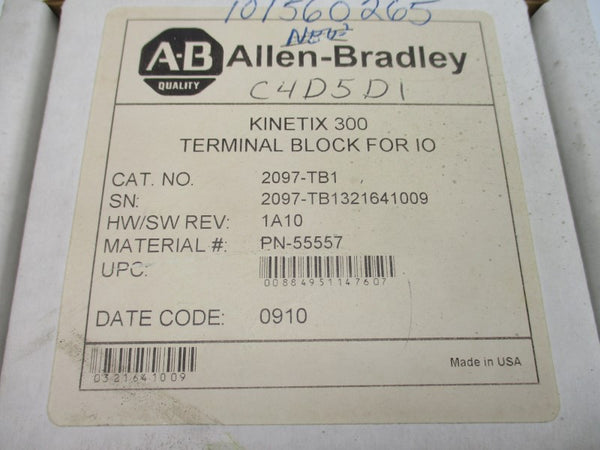 ALLEN BRADLEY 2097-TB1 REV. 1A10 NSMP