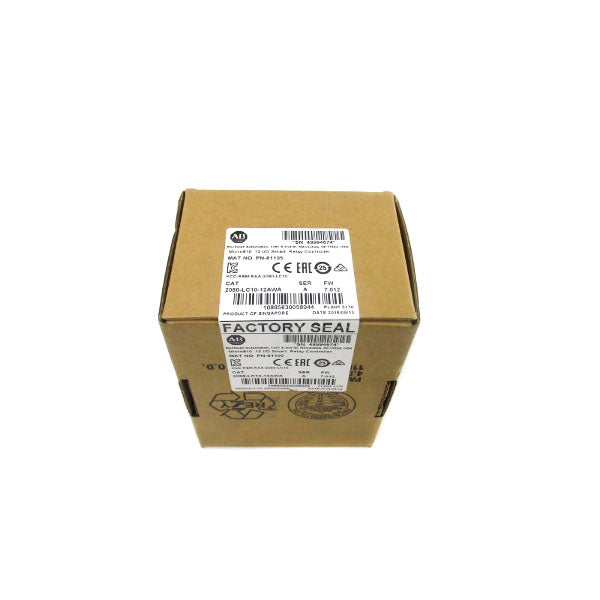 ALLEN BRADLEY 2080-LC10-12AWA SER. A F/W 7.012 NSFS
