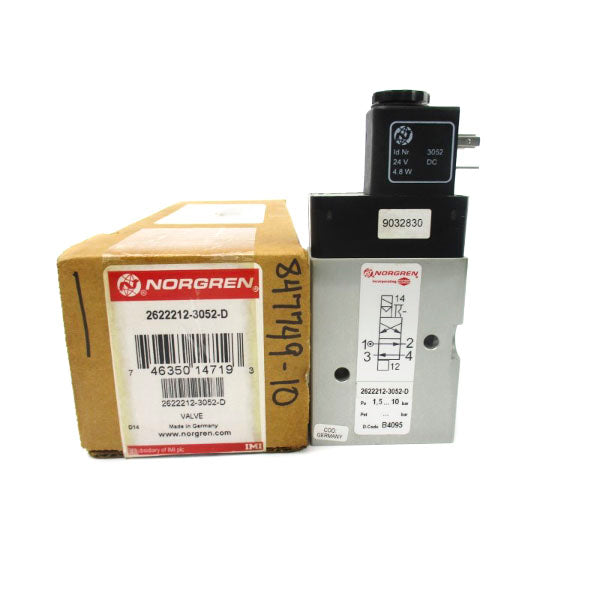 NORGREN 2622212-3052-D 24VDC NSMP