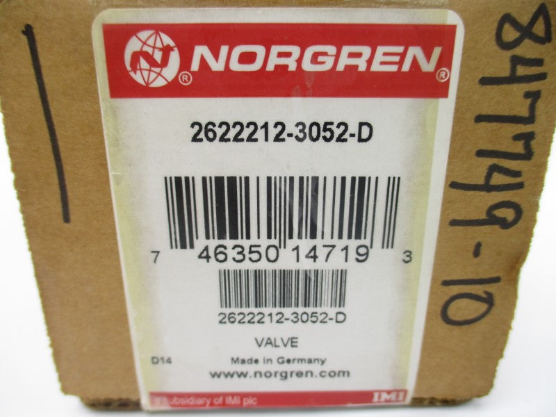 NORGREN 2622212-3052-D 24VDC NSMP