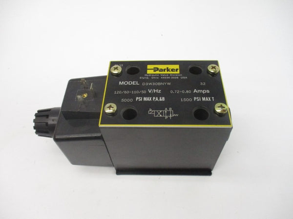 PARKER D3W30BNYW-32 110-120V 0.72-0.80A 5000PSI NSMP