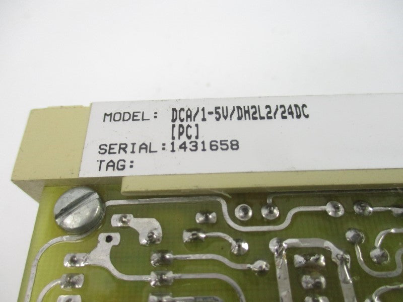 MOORE INDUSTRIES DCA/1-5V/DH2L2/24DC NSNP