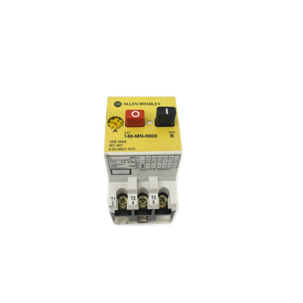 ALLEN BRADLEY 140-MN-0600 SER. B 690V 6.0A NSNP