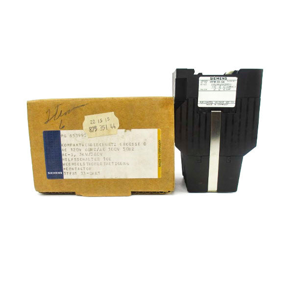 SIEMENS 3TF8133-0AK1 100/120VAC 25A NSNP