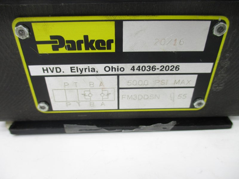 PARKER FM3DDSN55 5000PSI NSNP