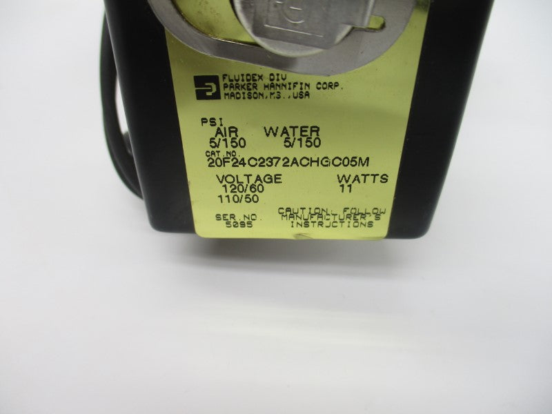 PARKER 20F24C2372ACHGC05M 110/120V 5-150PSI NSNP