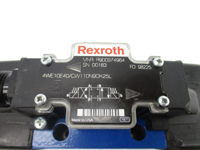 REXROTH 4WE10E40/CW110N9DK25L R900974964 NSNP