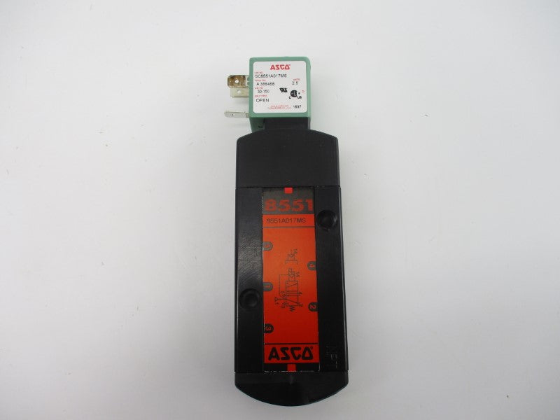 ASCO SC8551A017MS 120V 30-150PSI 1/4" NSMP