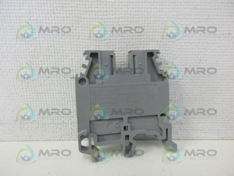 ENTRELEC M 4/6 5116 TERMINAL BLOCK NSNP