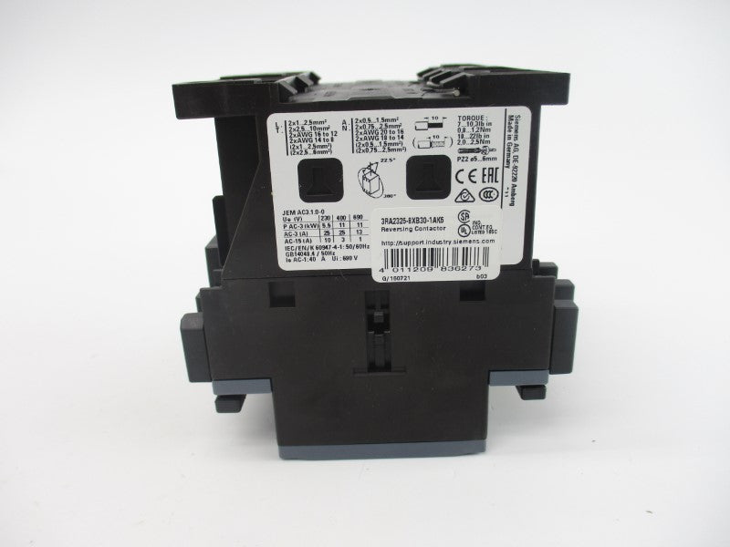 SIEMENS 3RA2326-8XB30-1AK6 110/120V NSMP