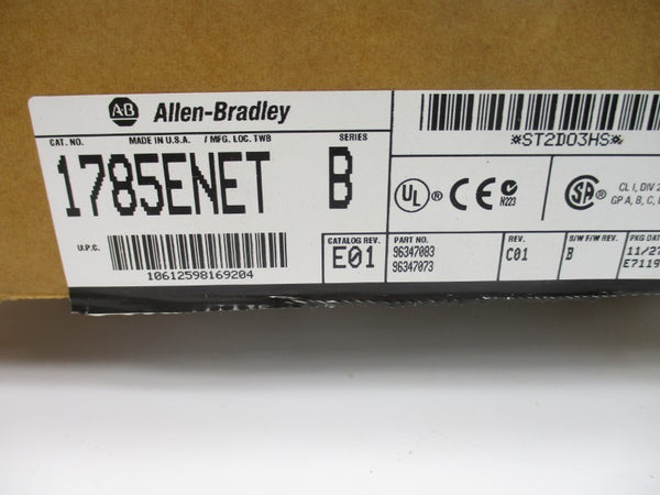 ALLEN BRADLEY 1785-ENET SER. B REV. E01 NSMP