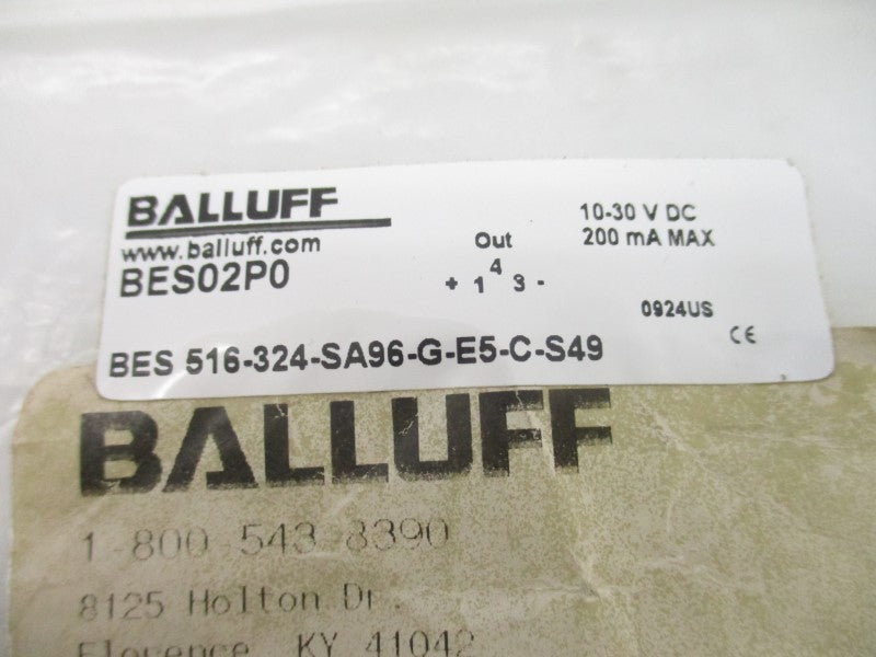 BALLUFF BES516-324-SA96-G-E5-C-S49 BES02P0 10-30VDC NSMP