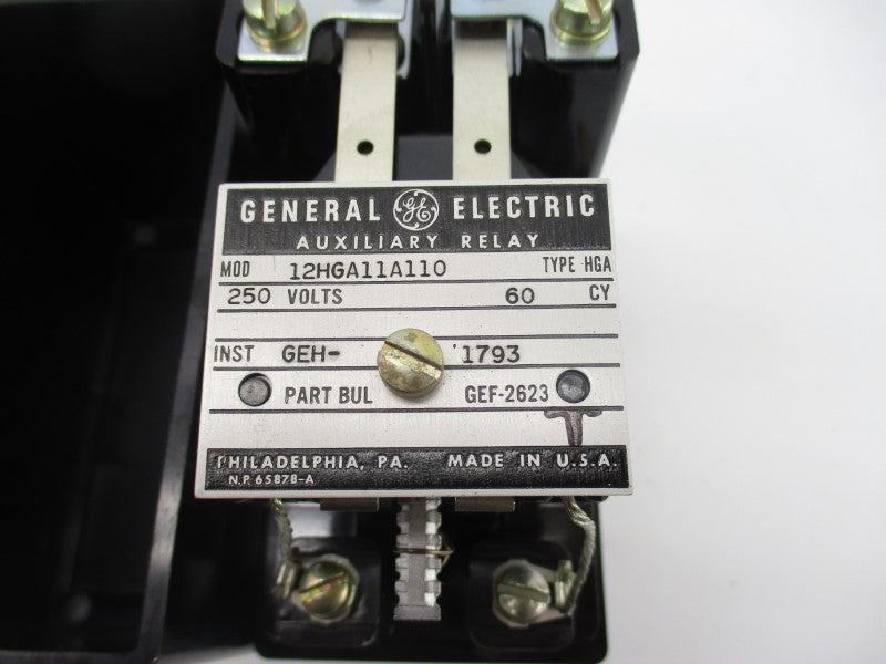 GENERAL ELECTRIC 12HGA11A110 250V NSNP