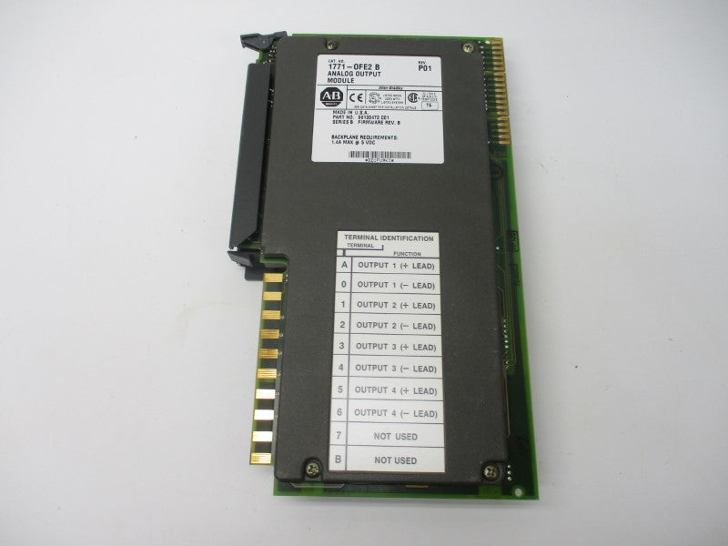 ALLEN BRADLEY R1771OFE2 SER. B F/W B REV. P01 REMAN