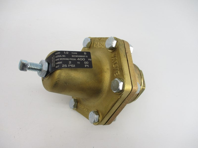 CASH VALVE BZCWSSBBSST-D 2-50PSI 1/2IN NSMP