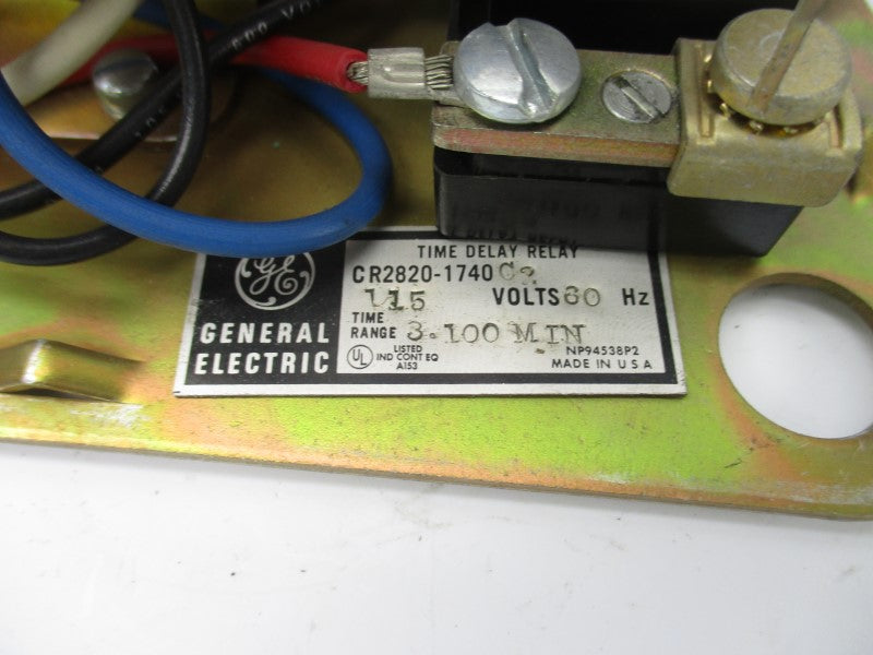 GENERAL ELECTRIC CR2820-1740C2 115V 3.100MIN NSNP