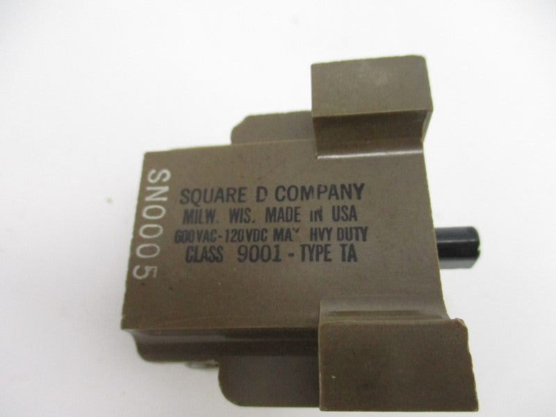 SQUARE D 9001TA 600VAC NSNP