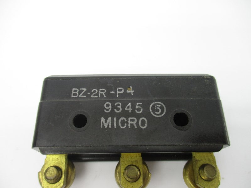 MICRO SWITCH BZ-2R-P4 480VAC 15A NSNP