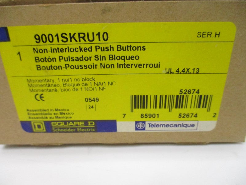 SQUARE D 9001SKRU10 SER. H NSMP
