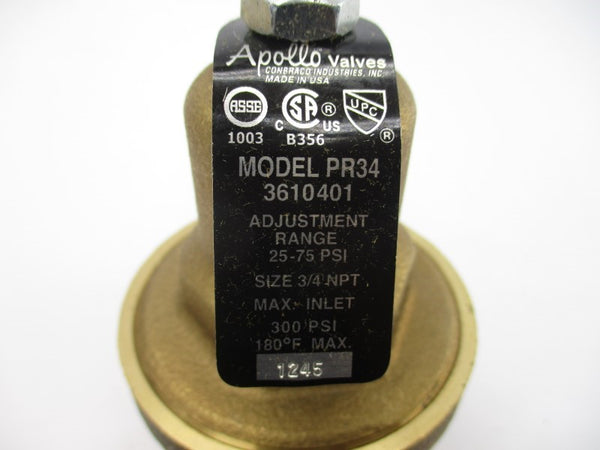 APOLLO 36-104-01 PR-34  25-75PSI 3/4" NSMP