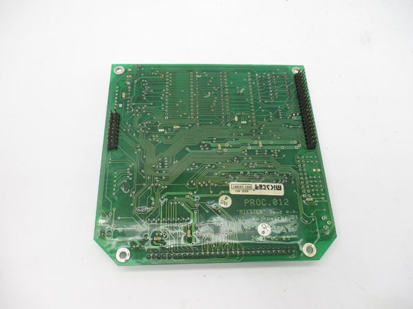MIKSTER PROC.012 BB1-040981 UNMP