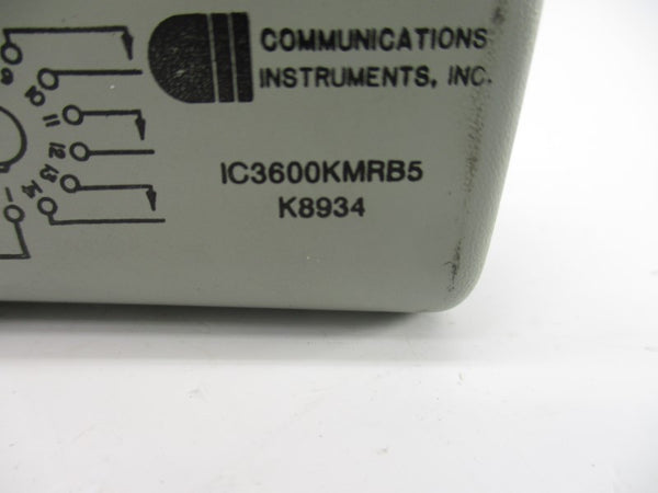 COMMUNICATION INSTRUMENTS IC3600KMRB5 NSNP