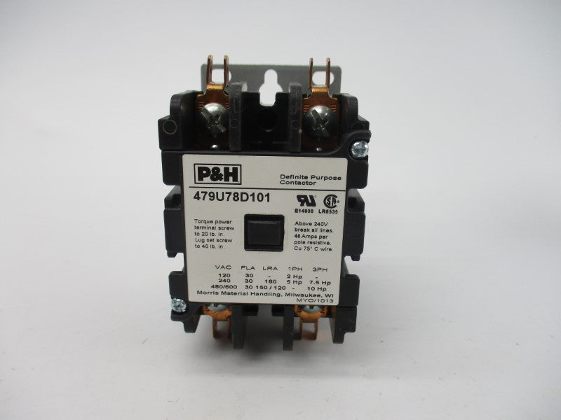 P&H 479U78D101 110/120V 30A NSMP