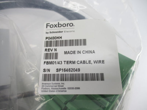 FOXBORO P0400HH REV. N NSMP