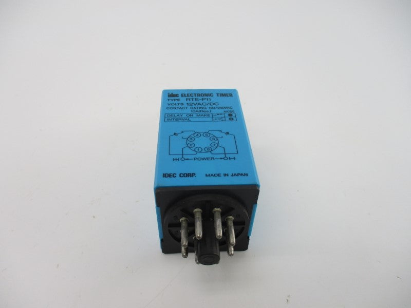 IDEC RTE-P11 12VAC/DC 10A NSNP