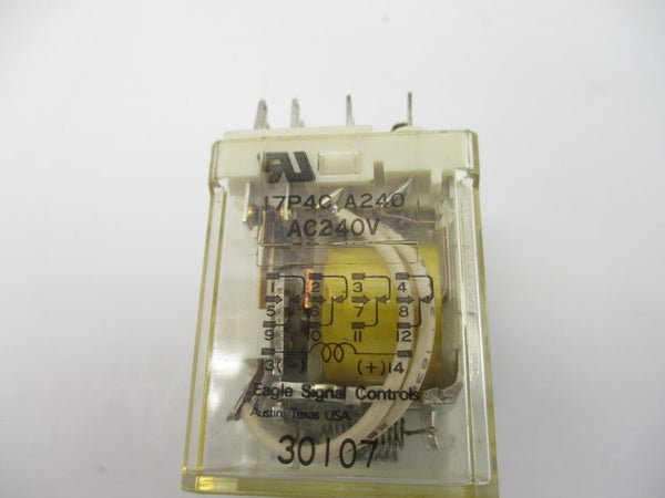 EAGLE SIGNAL CONTROLS 17P4CA240 240VAC 3A NSNP