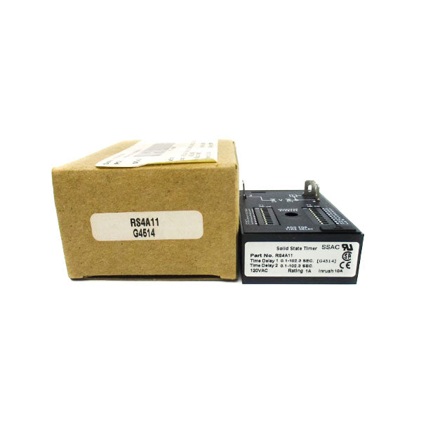 SSAC RS4A11 120VAC 1A 0.1-102.3SEC NSMP