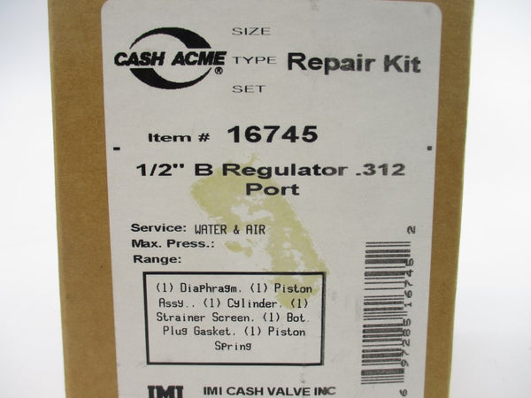 CASH ACME 16745 1/2" NSMP